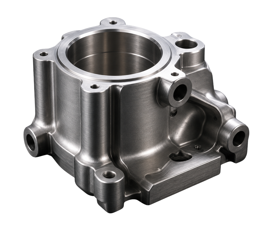 Precision machined CAD part